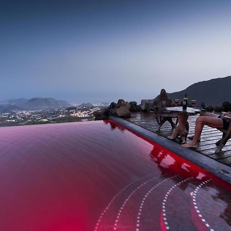 Historic Canarian House, Private Heated Infinity Pool, Bbq, Wifi + Panoramic Ocean Views อาโรนา ภายนอก รูปภาพ