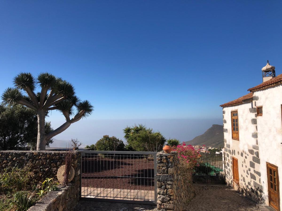 Historic Canarian House, Private Heated Infinity Pool, Bbq, Wifi + Panoramic Ocean Views อาโรนา ภายนอก รูปภาพ